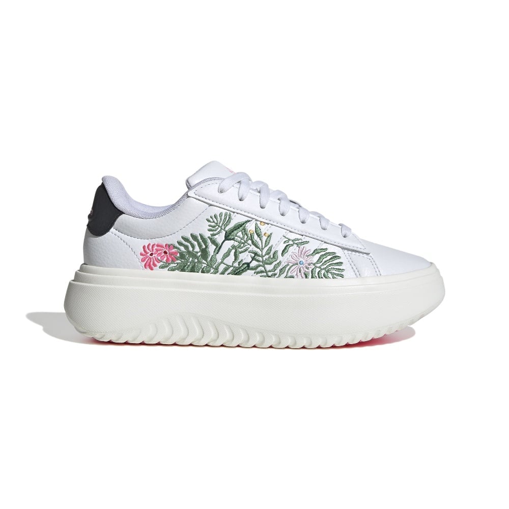 Ripley - ZAPATILLAS MUJER ADIDAS URBANAS BLANCO GRAND COURT PLATFORM ...