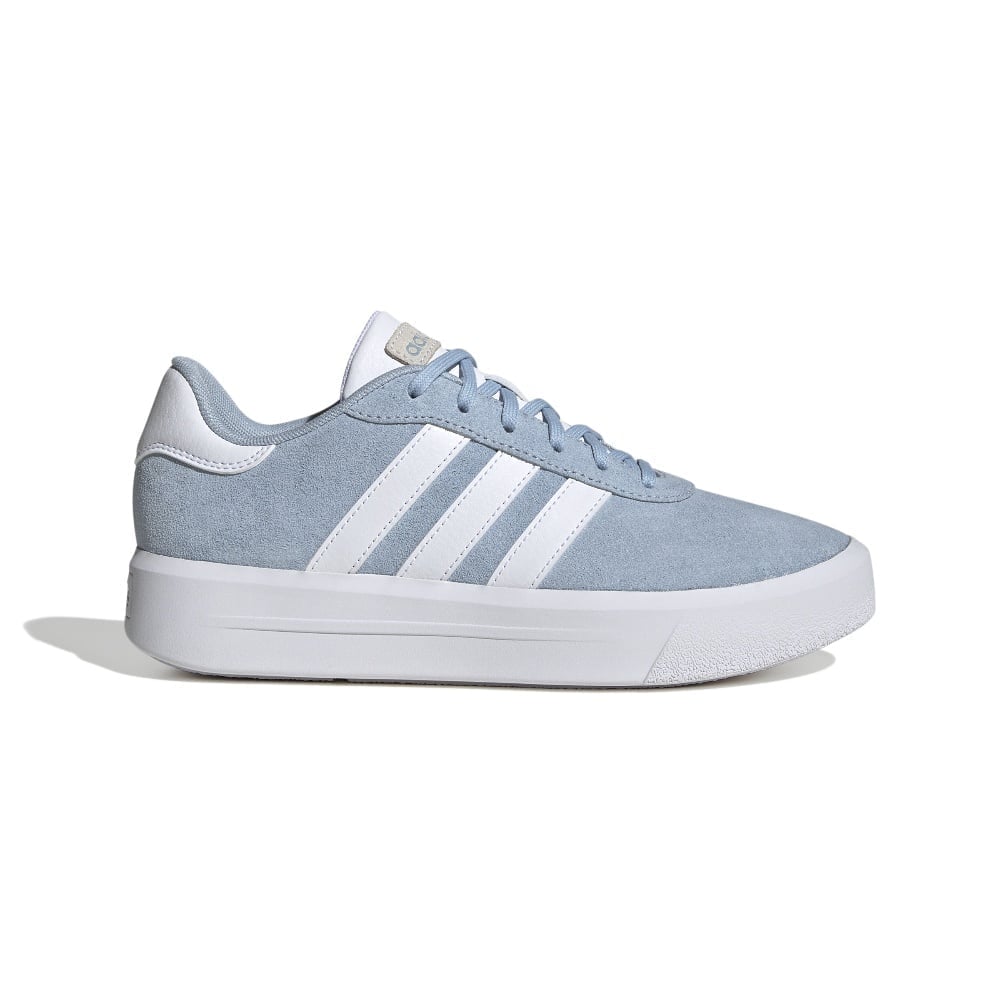 Ripley - ZAPATILLAS MUJER ADIDAS URBANAS CELESTE COURT SILK CUERO