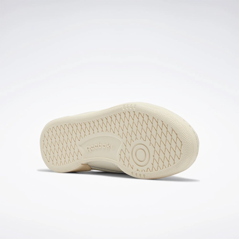 ZAPATILLAS MUJER REEBOK URBANAS CREMA CLUB C 85 VINTAGE CUERO - 5