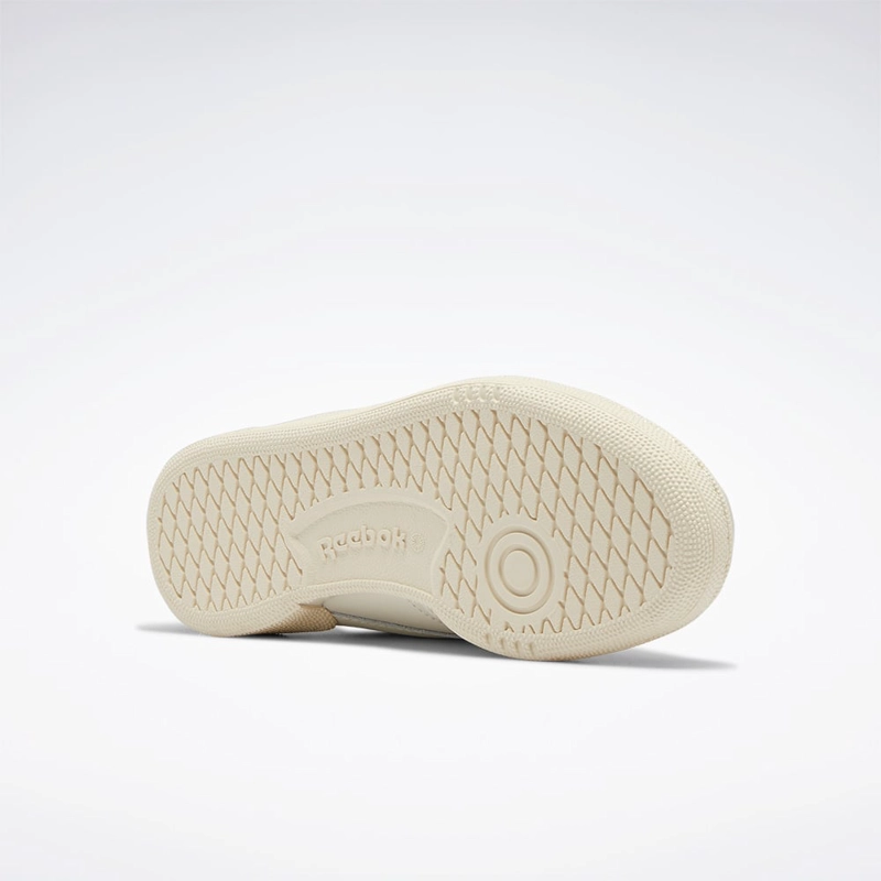 ZAPATILLAS MUJER REEBOK URBANAS CREMA CLUB C 85 VINTAGE CUERO - 5