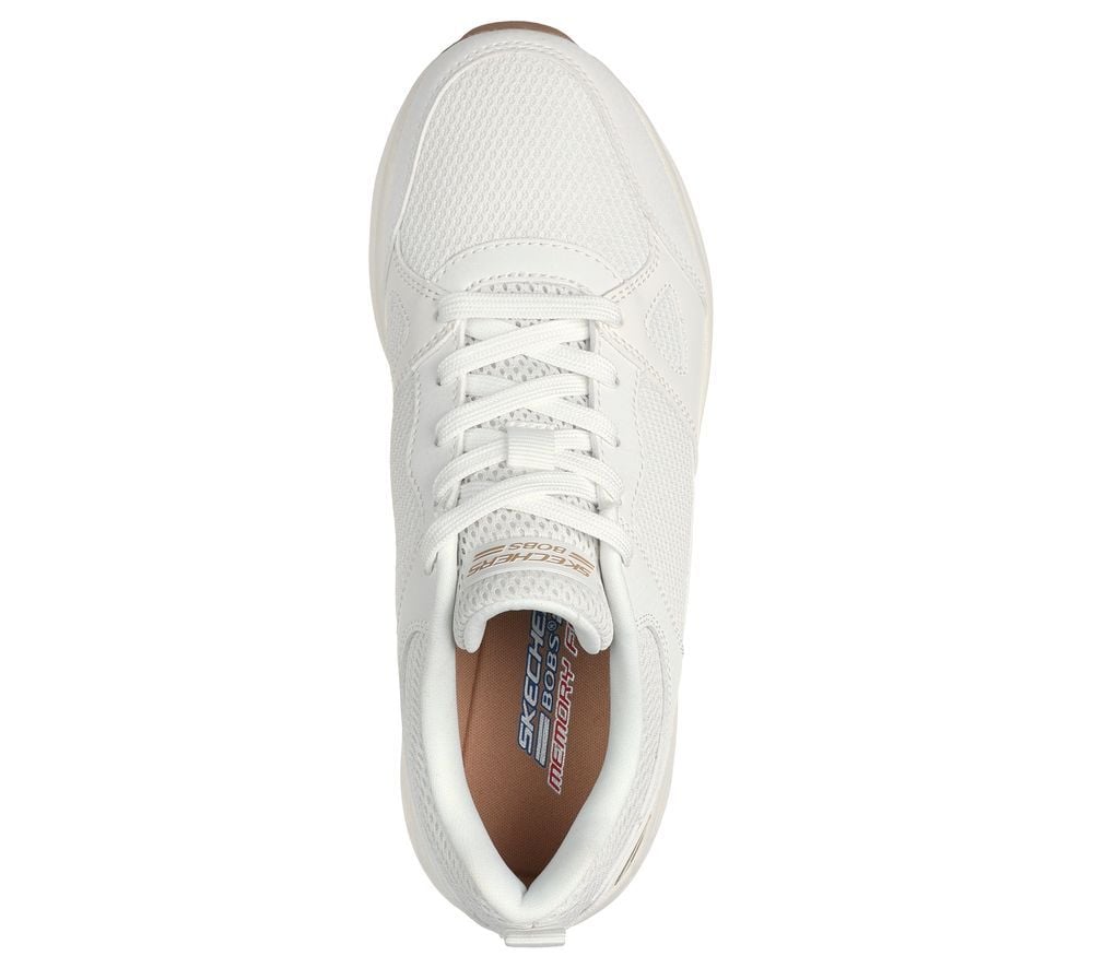 ZAPATILLAS MUJER SKECHERS URBANAS CREMA BOBS SPARROW 2.0 - 4
