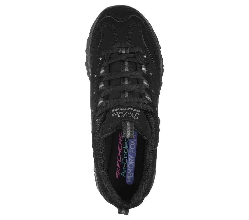 ZAPATILLAS MUJER SKECHERS URBANAS NEGRO DLITES 11949-BBK - 4