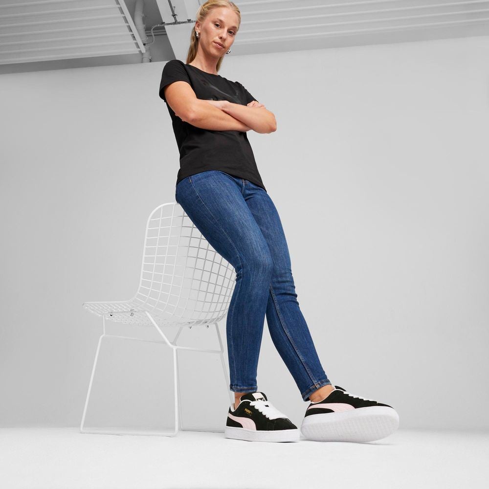 ZAPATILLAS URBANAS MUJER PUMA SUEDE XL NEGRO - 8