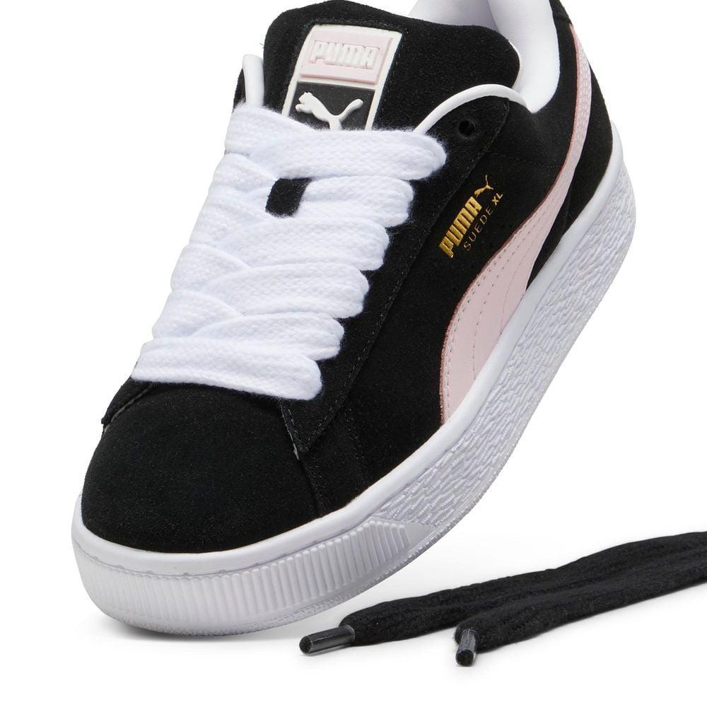 ZAPATILLAS URBANAS MUJER PUMA SUEDE XL NEGRO - 4