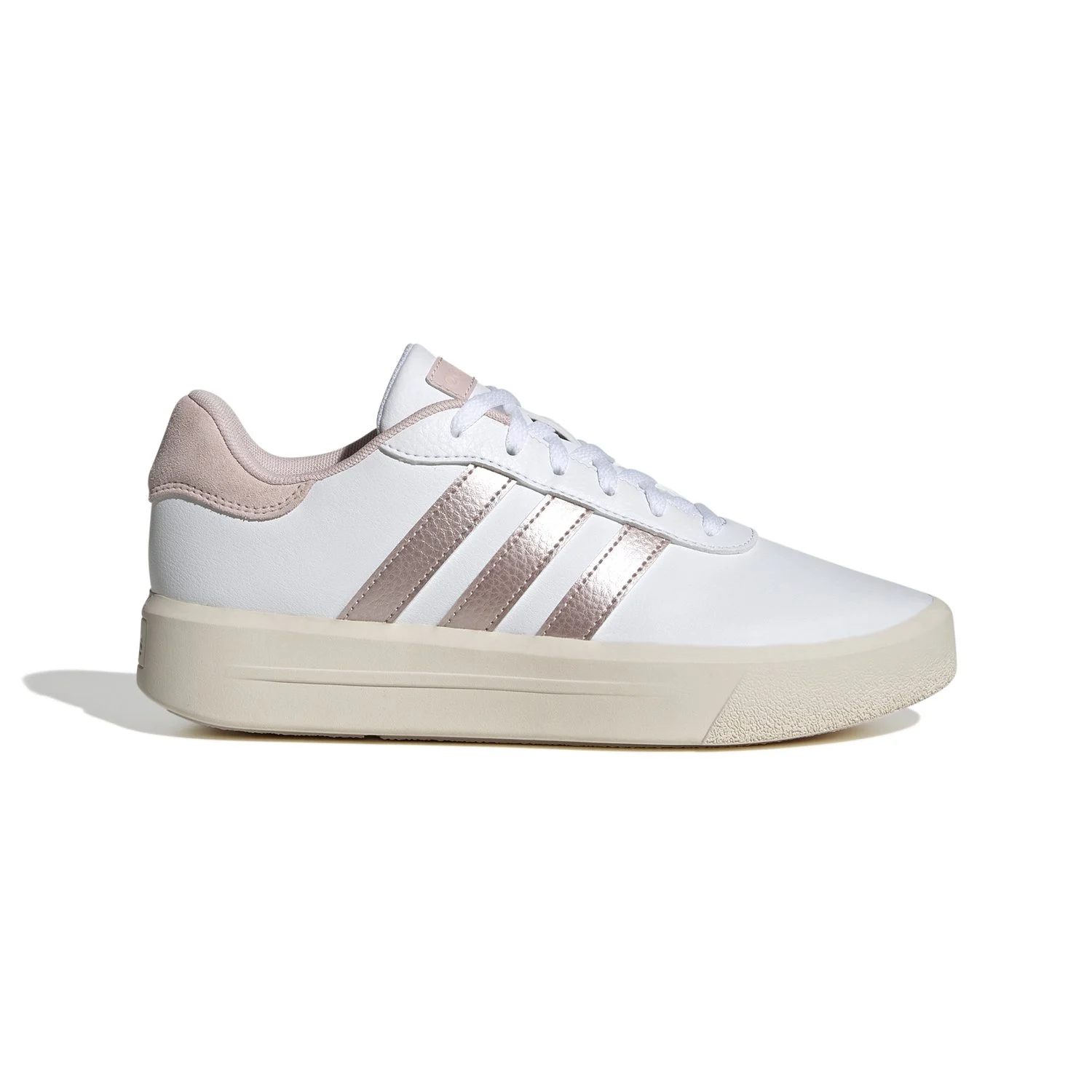 ZAPATILLAS ADIDAS MUJER URBANO COURT PLATFORM BLANCO - 2