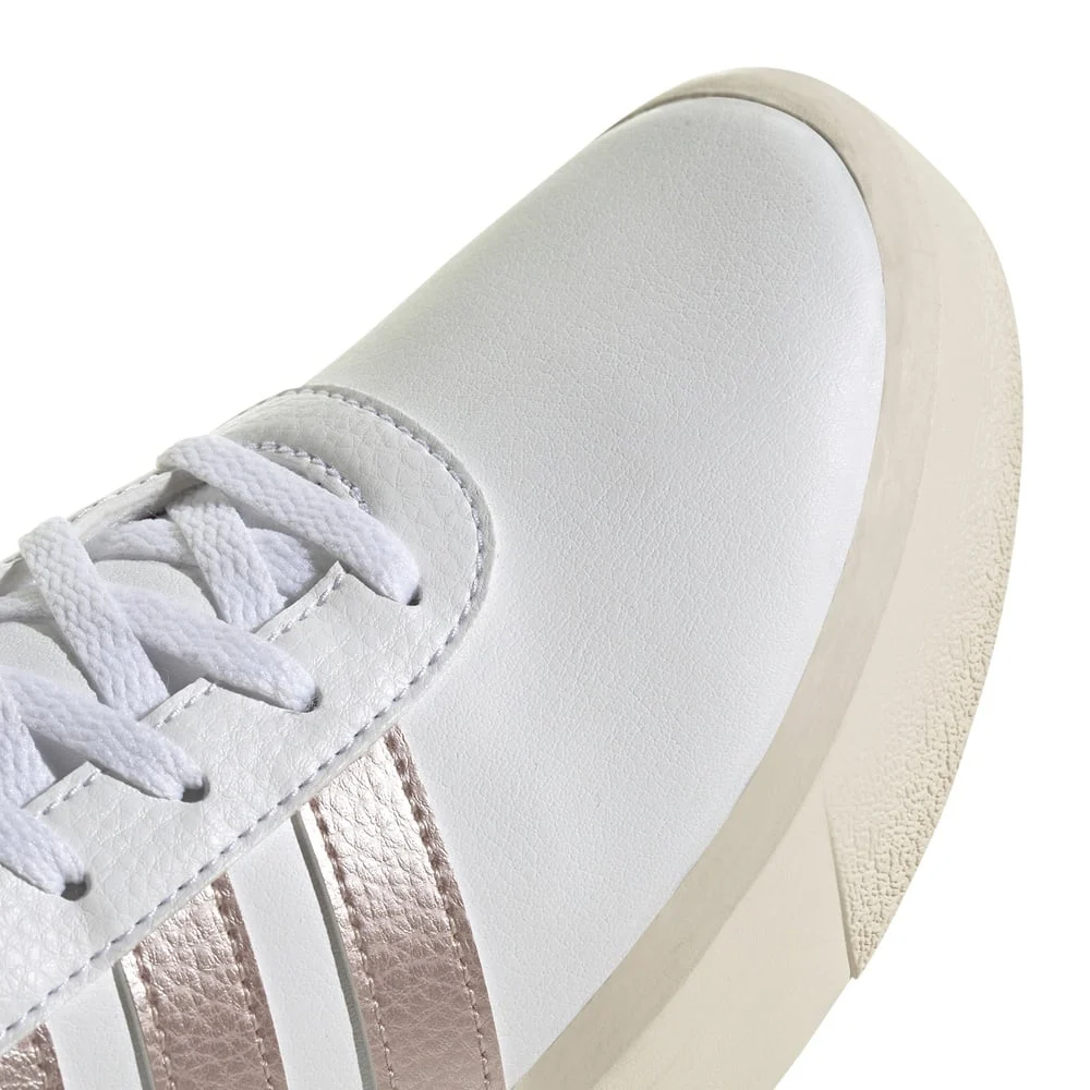 ZAPATILLAS ADIDAS MUJER URBANO COURT PLATFORM BLANCO - 4