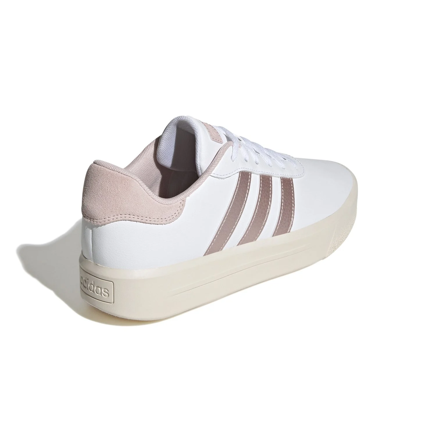 ZAPATILLAS ADIDAS MUJER URBANO COURT PLATFORM BLANCO - 5