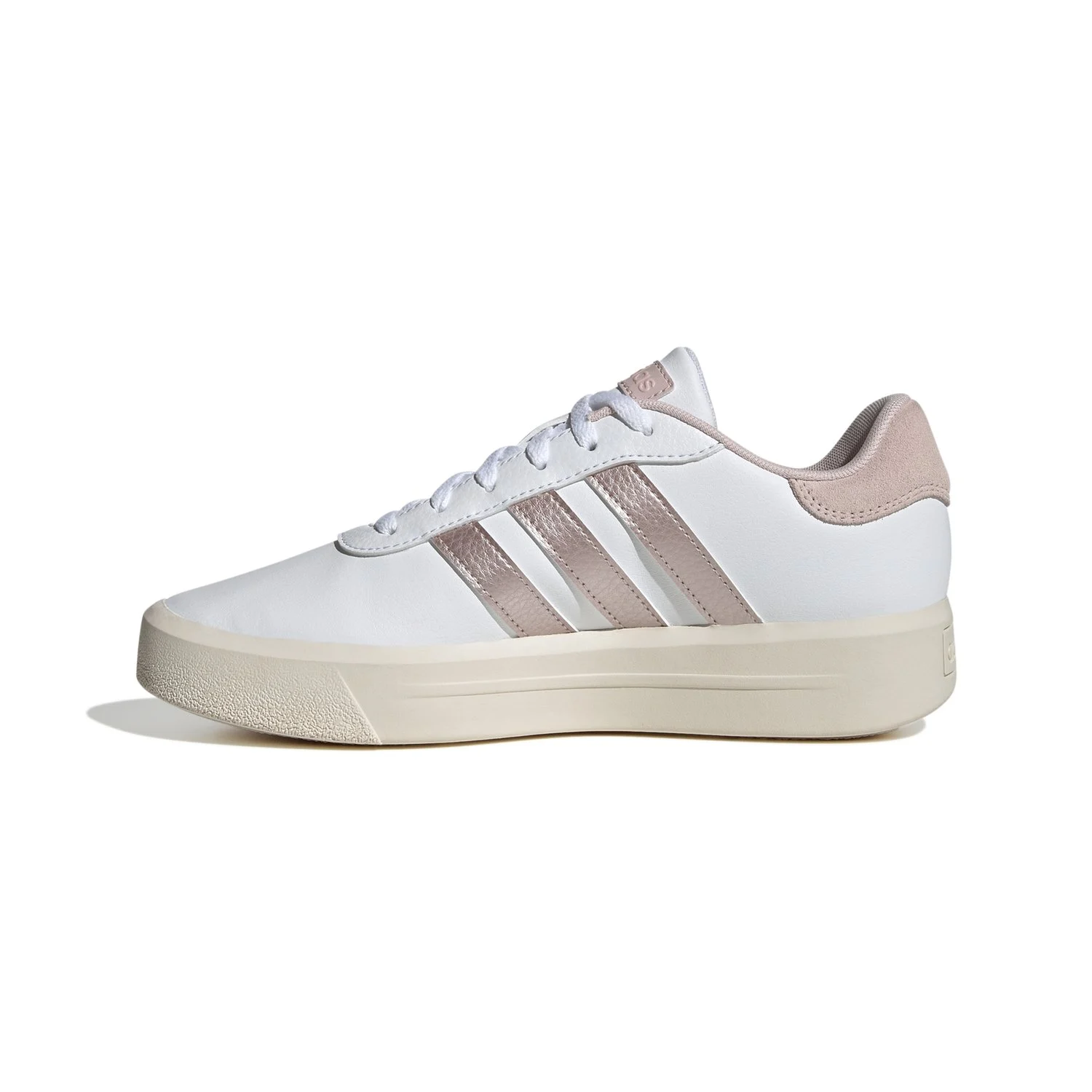 ZAPATILLAS ADIDAS MUJER URBANO COURT PLATFORM BLANCO - 6