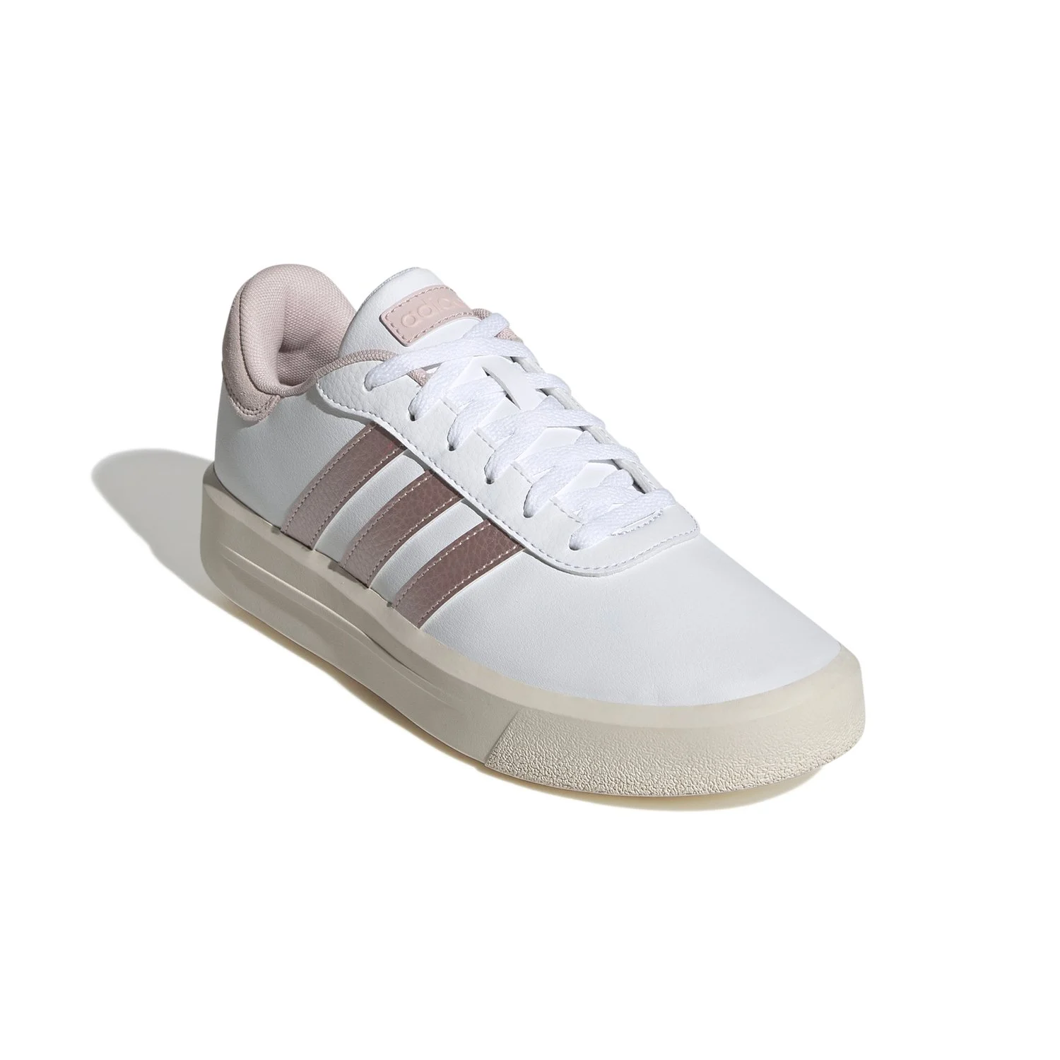 ZAPATILLAS ADIDAS MUJER URBANO COURT PLATFORM BLANCO - 8