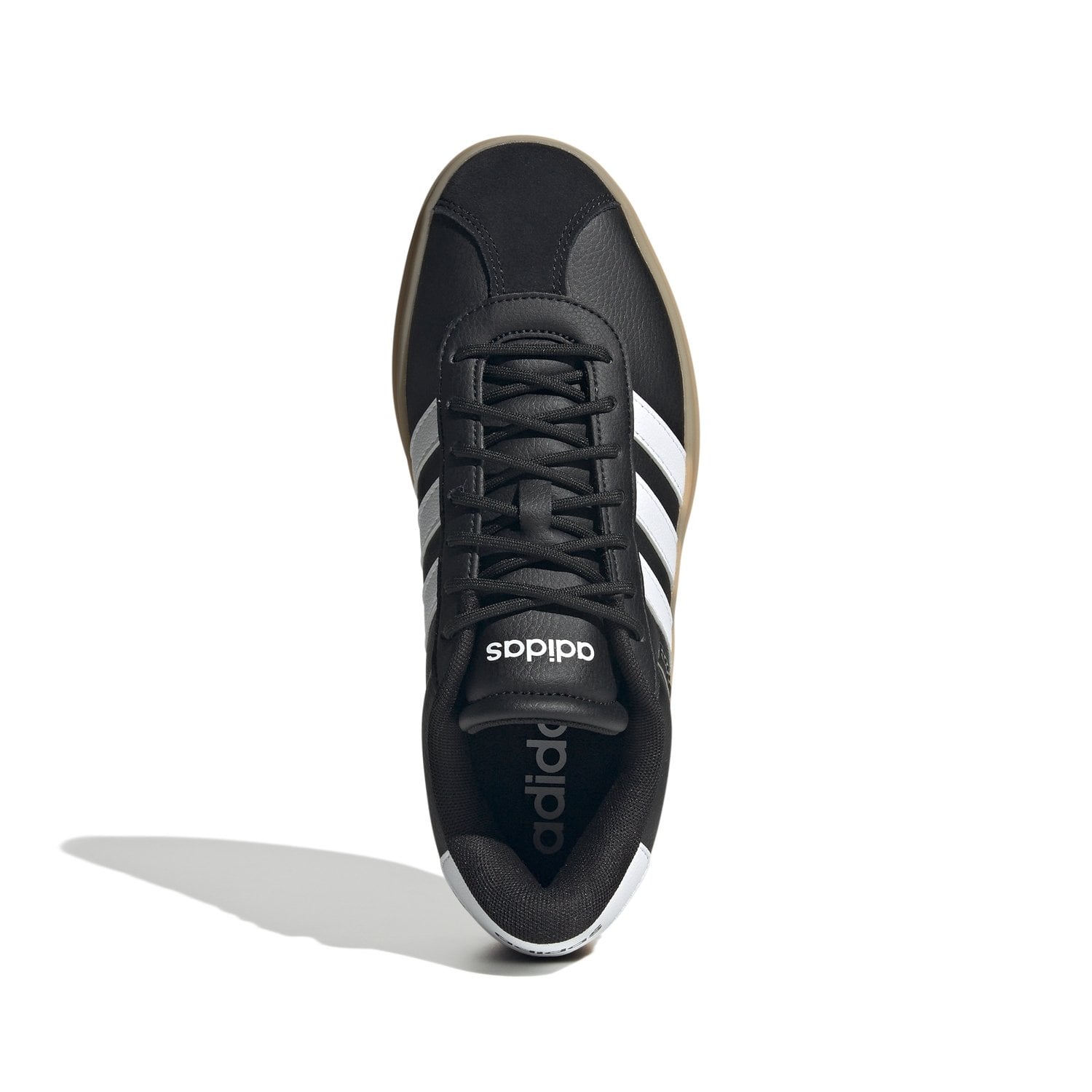 ZAPATILLAS MUJER ADIDAS URBANAS NEGRO VL COURT BOLD CUERO - 6