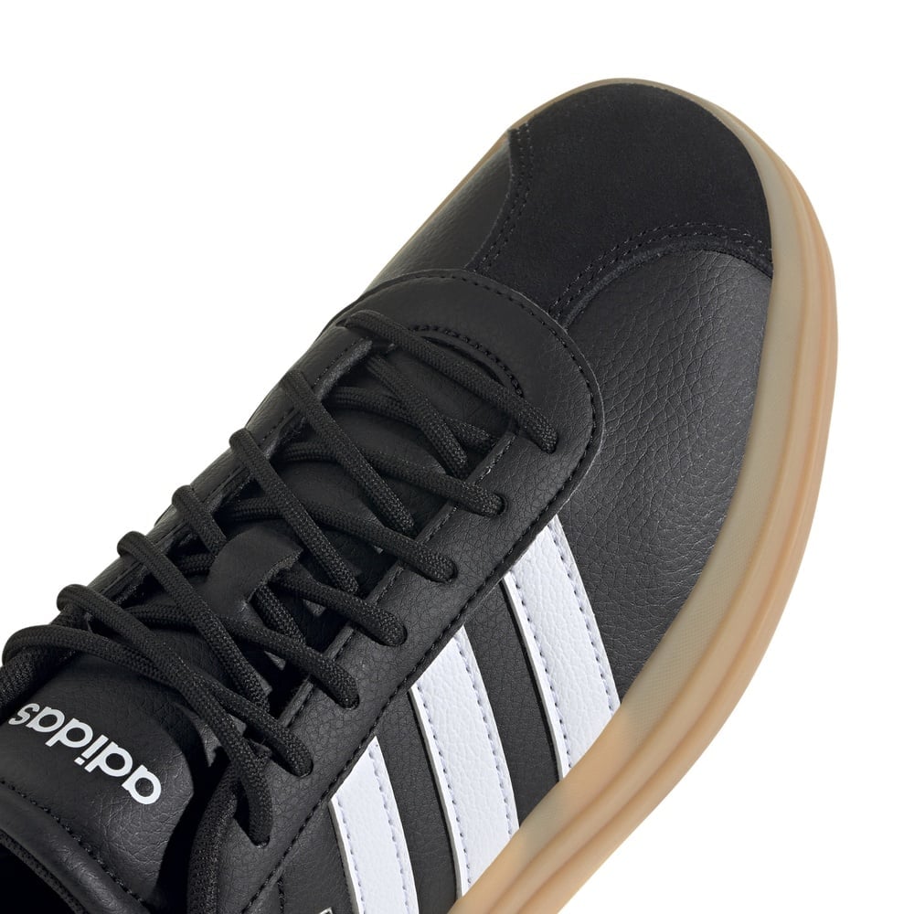 ZAPATILLAS MUJER ADIDAS URBANAS NEGRO VL COURT BOLD CUERO - 3