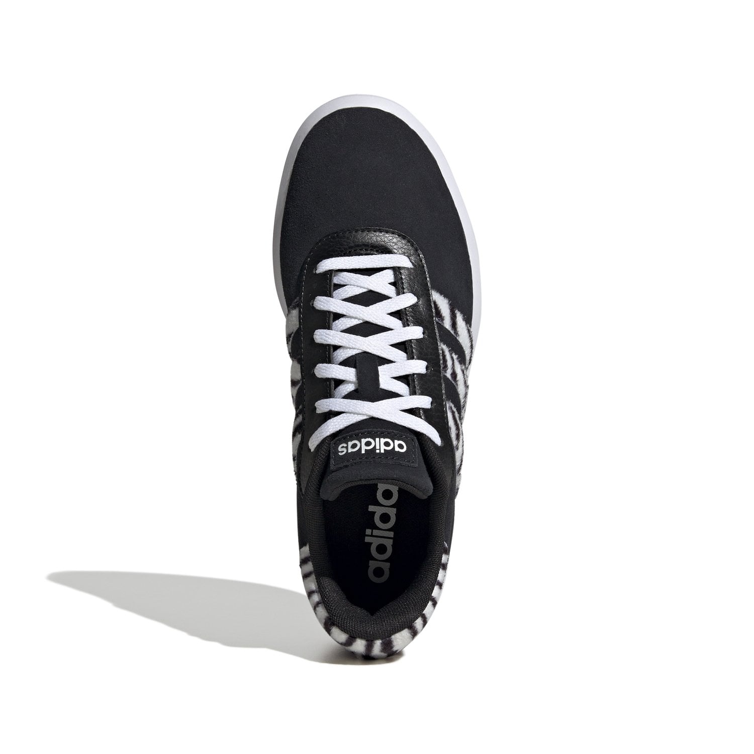 Ripley - ZAPATILLAS MUJER ADIDAS URBANAS NEGRO COURT PLATFORM SUEDE CUERO