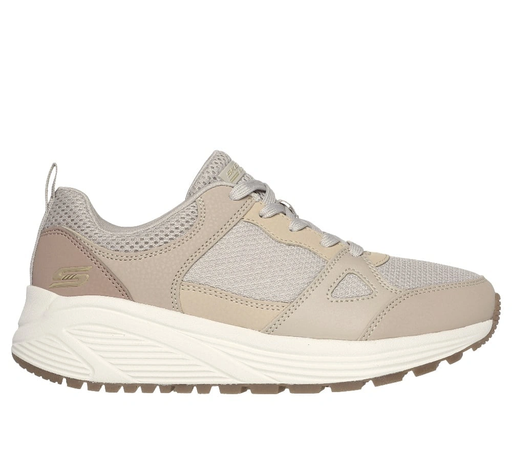 ZAPATILLAS MUJER SKECHERS CREMA URBANAS BOBS SPARROW 2.0 - 2