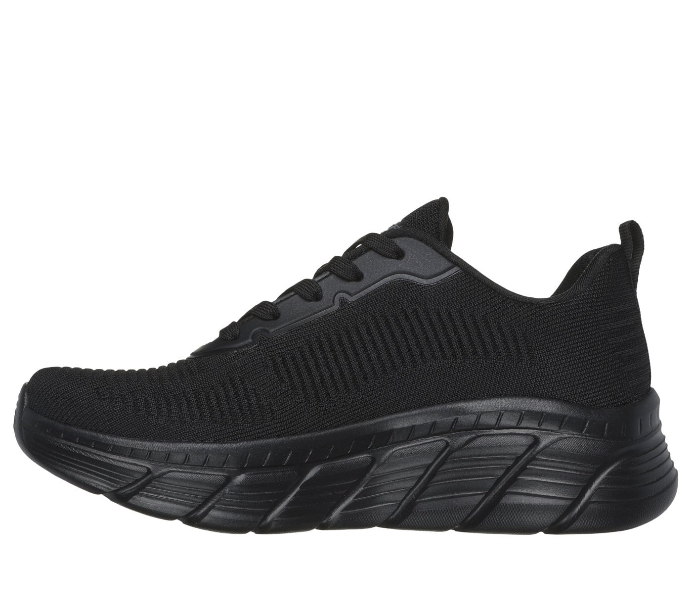 ZAPATILLAS MUJER SKECHERS NEGRO URBANAS 117385-BBK BOBS B FLEX HI - 3