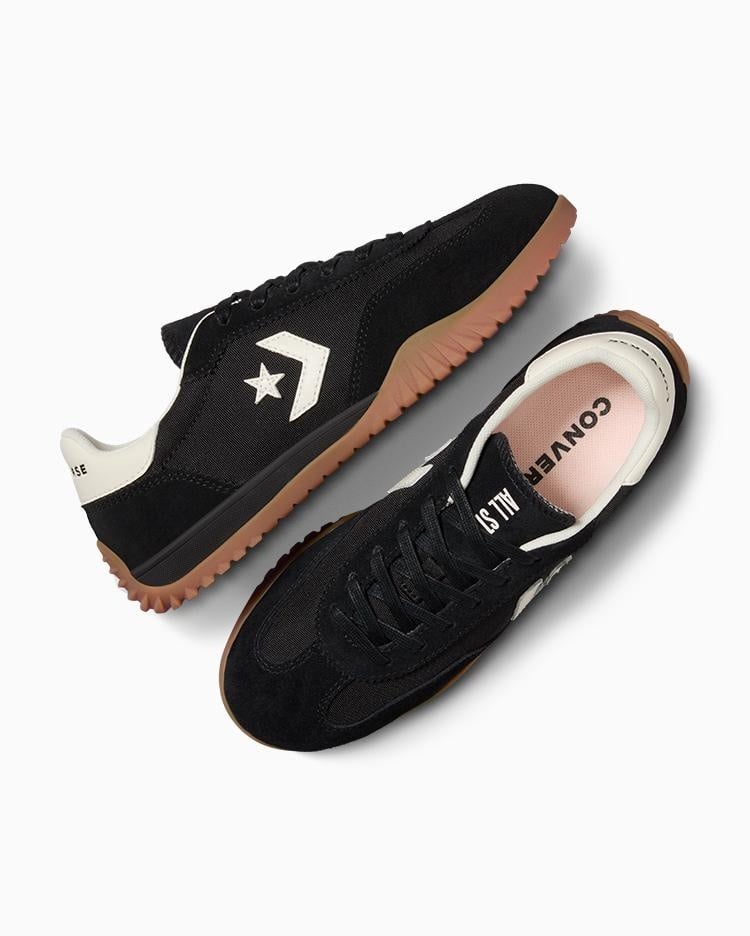 ZAPATILLAS MUJER CONVERSE NEGRO URBANAS RUN STAR TRAINER CUERO - 4