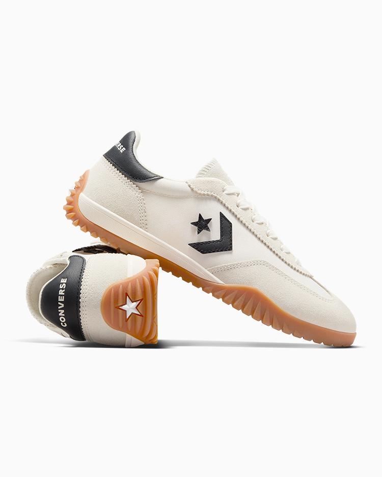 ZAPATILLAS MUJER CONVERSE CREMA URBANAS RUN STAR TRAINER CUERO - 6