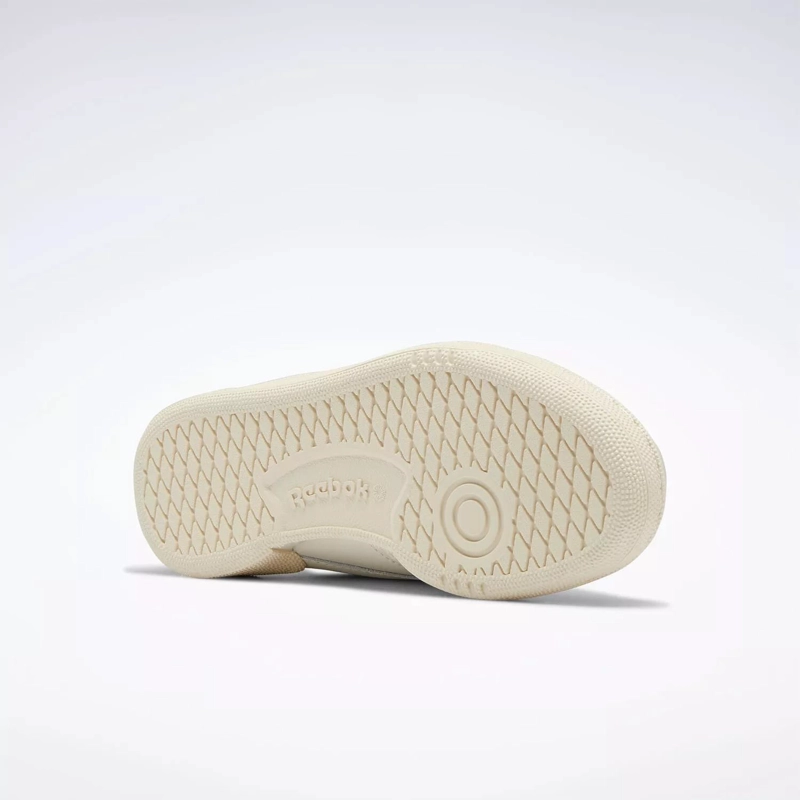 ZAPATILLAS MUJER REEBOK URBANAS CREMA CLUB C 85 VINTAGE CUERO - 5