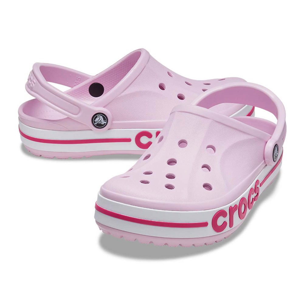ZUECOS MUJER CROCS ROSADO BAYABAND CLOG - 2