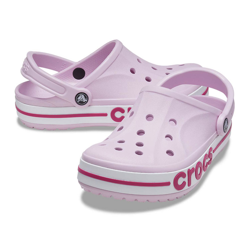 ZUECOS MUJER CROCS ROSADO BAYABAND CLOG - 2