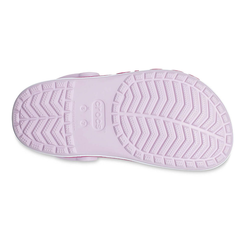 ZUECOS MUJER CROCS ROSADO BAYABAND CLOG - 5