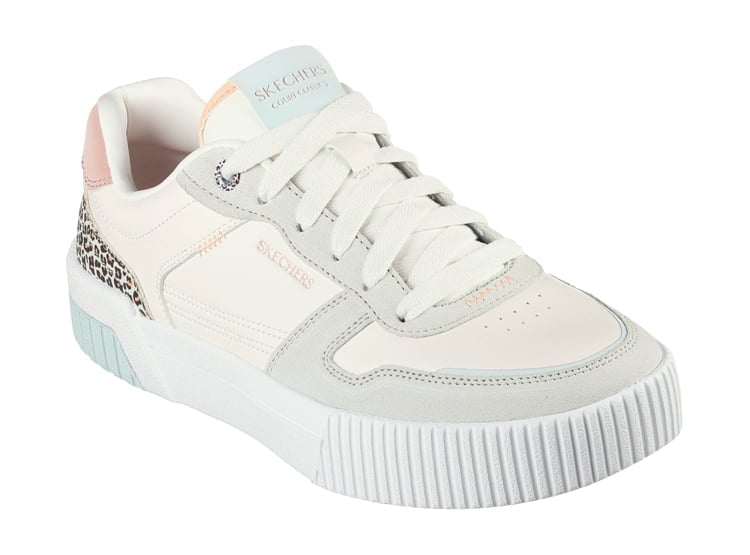 ZAPATILLAS MUJER SKECHERS URBANAS CREMA JADE - 1