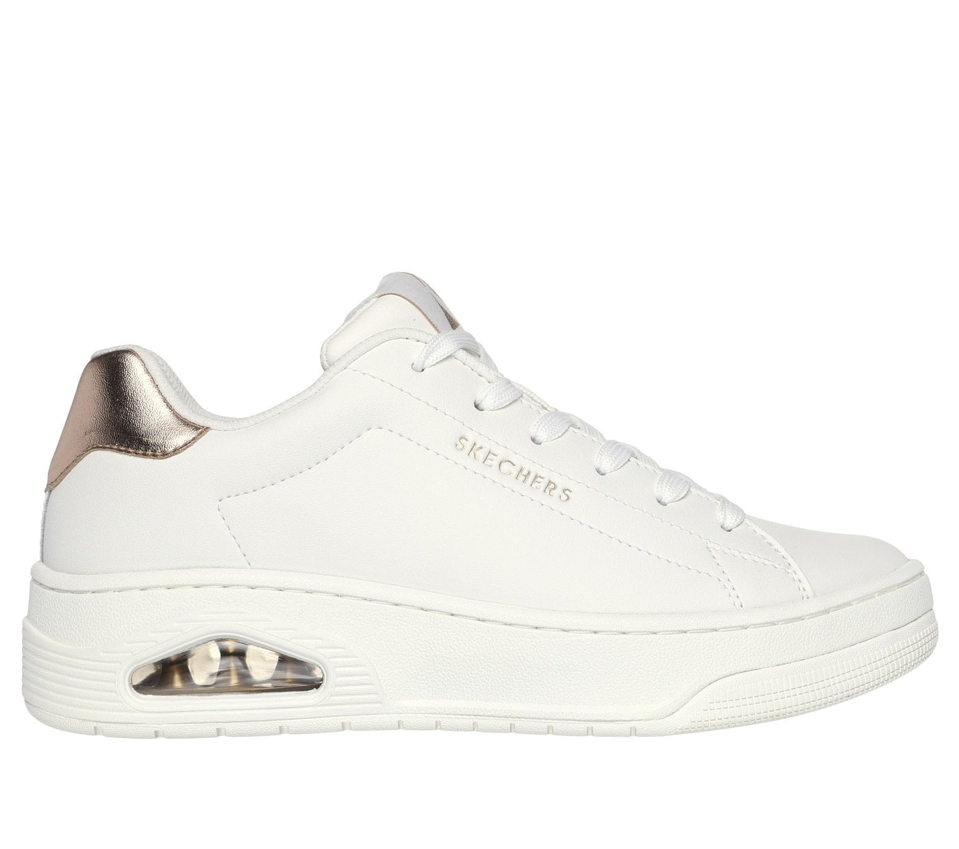 ZAPATILLAS MUJER SKECHERS URBANAS BLANCO UNO COURT 177700-WHT - 2