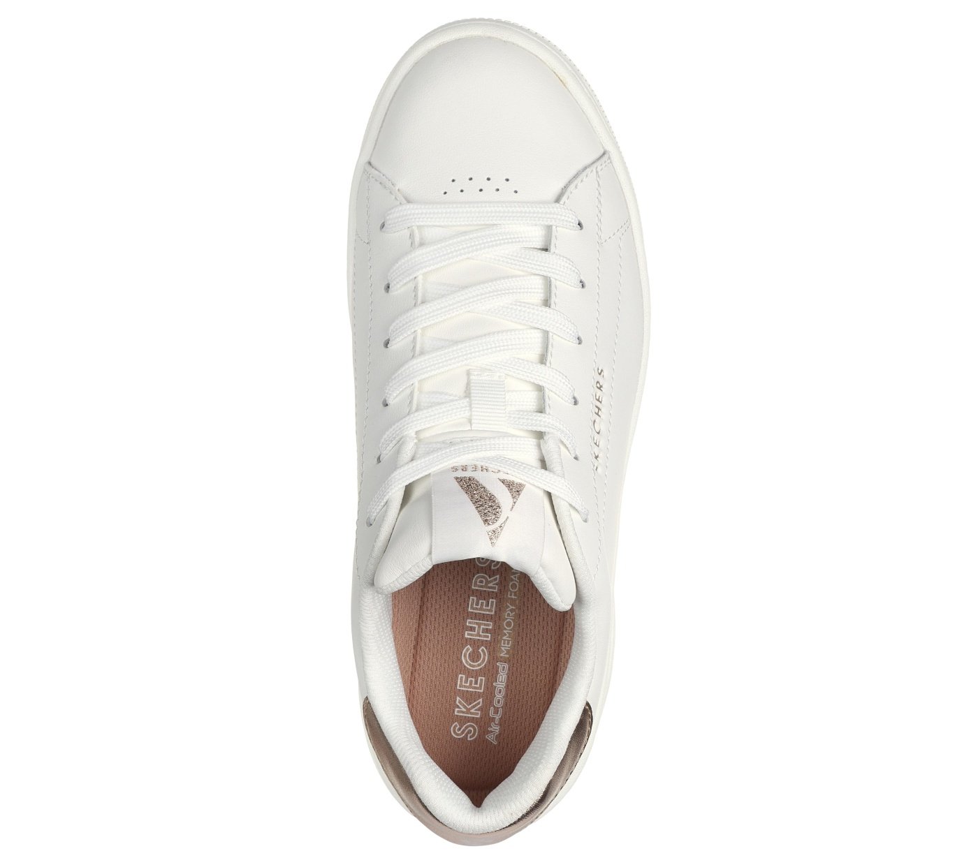 ZAPATILLAS MUJER SKECHERS URBANAS BLANCO UNO COURT 177700-WHT - 4