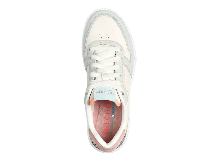 ZAPATILLAS MUJER SKECHERS URBANAS CREMA JADE - 4