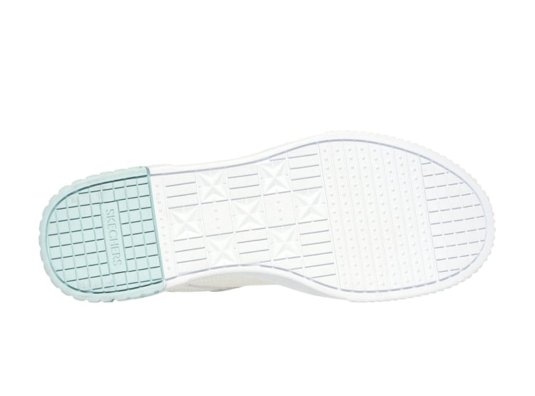 ZAPATILLAS MUJER SKECHERS URBANAS CREMA JADE - 5