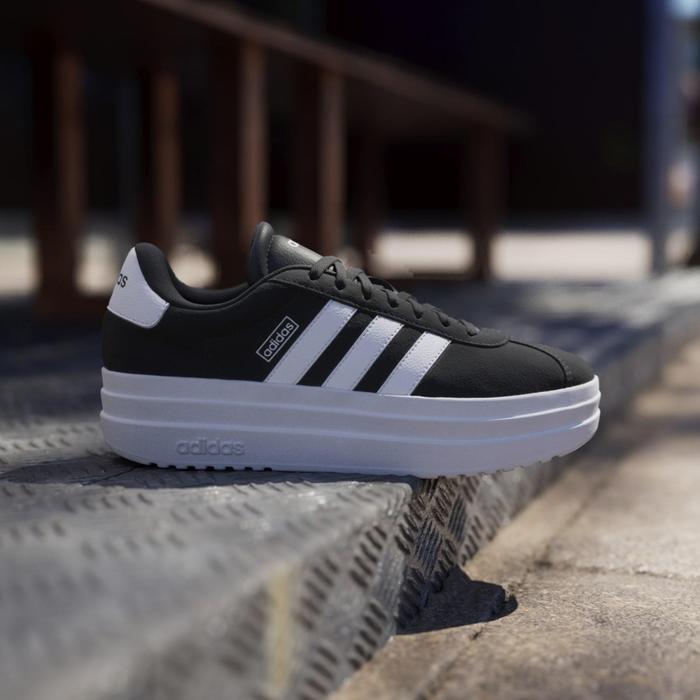 ZAPATILLAS MUJER ADIDAS URBANAS NEGRO VL COURT BOLD - 1