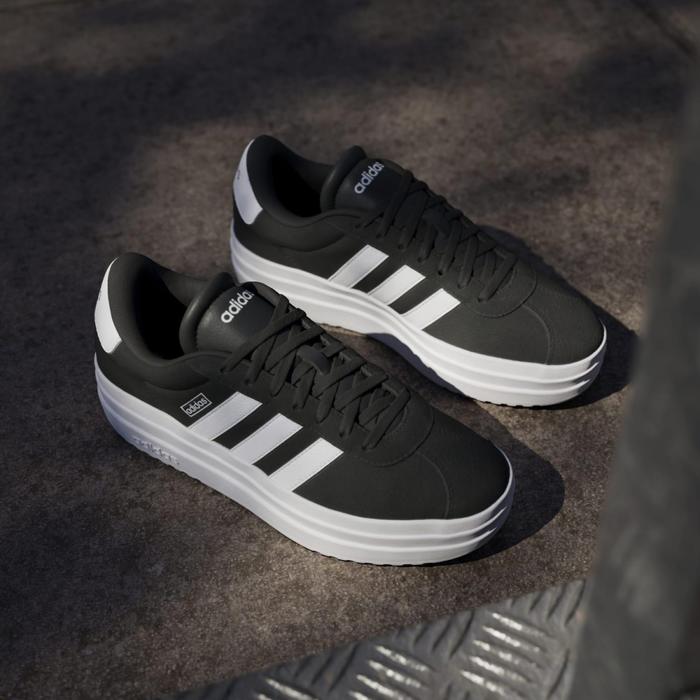 ZAPATILLAS MUJER ADIDAS URBANAS NEGRO VL COURT BOLD - 2