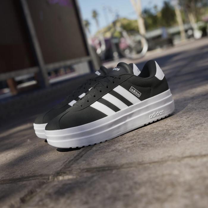 ZAPATILLAS MUJER ADIDAS URBANAS NEGRO VL COURT BOLD - 5