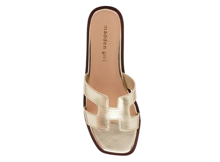 SANDALIAS MUJER STEVE MADDEN DORADO - 4