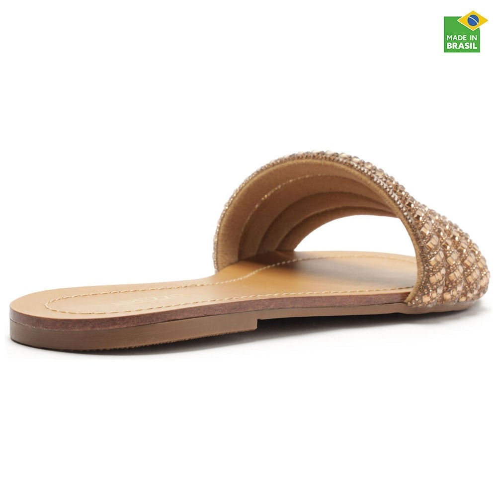 SANDALIAS MUJER AREZZO CARAMELO - 3
