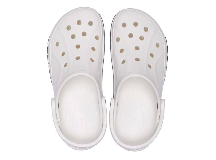 ZUECOS MUJER CROCS BLANCO BAYABAND CLOG - 3