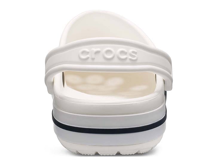 ZUECOS MUJER CROCS BLANCO BAYABAND CLOG - 4