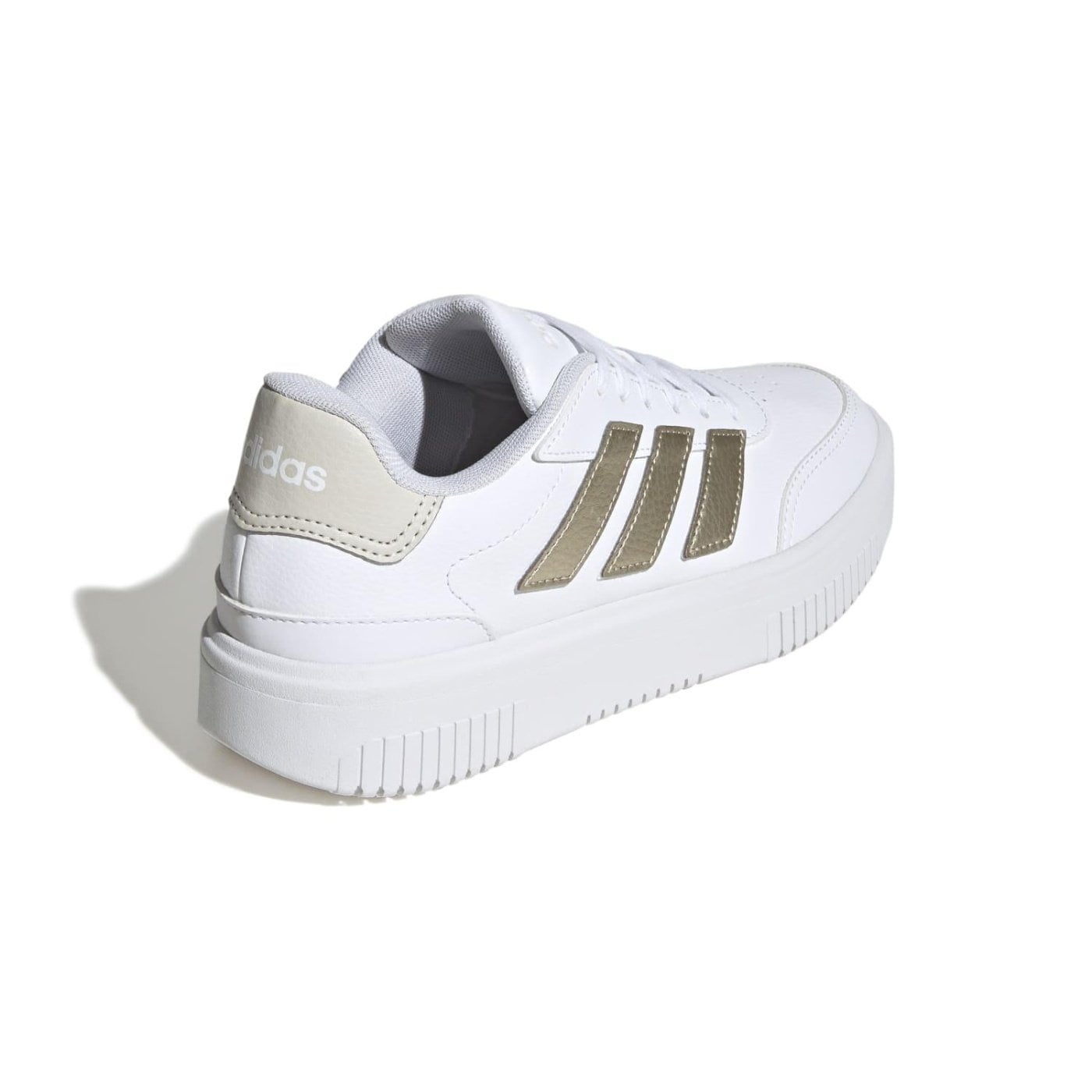 ZAPATILLAS MUJER ADIDAS URBANAS BLANCO COURTBLOCK BOLD - 3