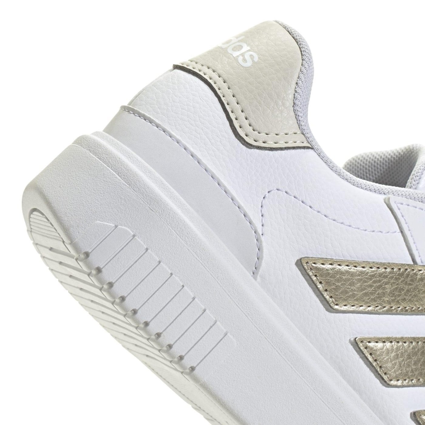 ZAPATILLAS MUJER ADIDAS URBANAS BLANCO COURTBLOCK BOLD - 4