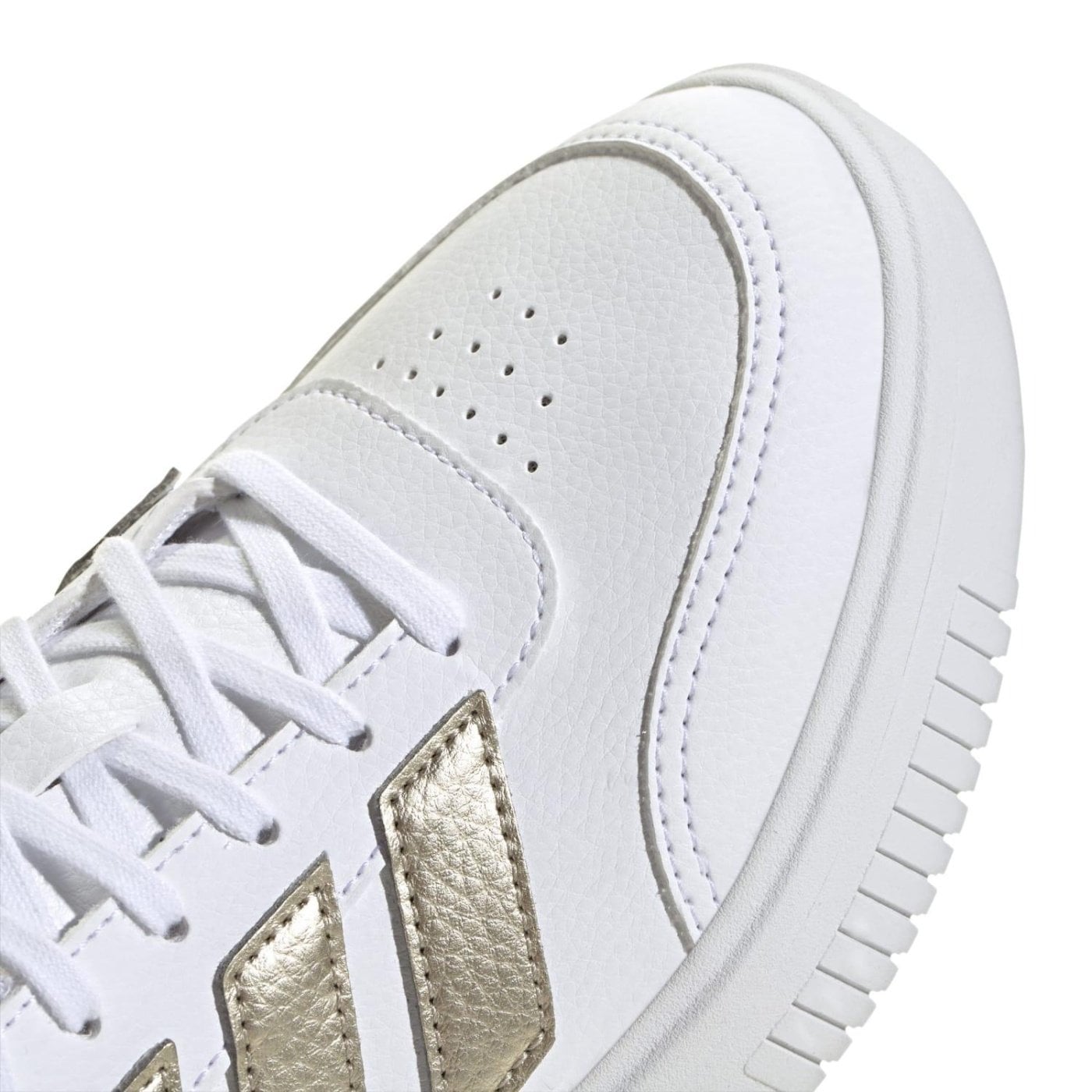 ZAPATILLAS MUJER ADIDAS URBANAS BLANCO COURTBLOCK BOLD - 5