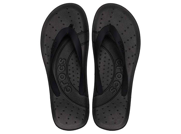 SANDALIAS MUJER CROCS NEGRO - 3