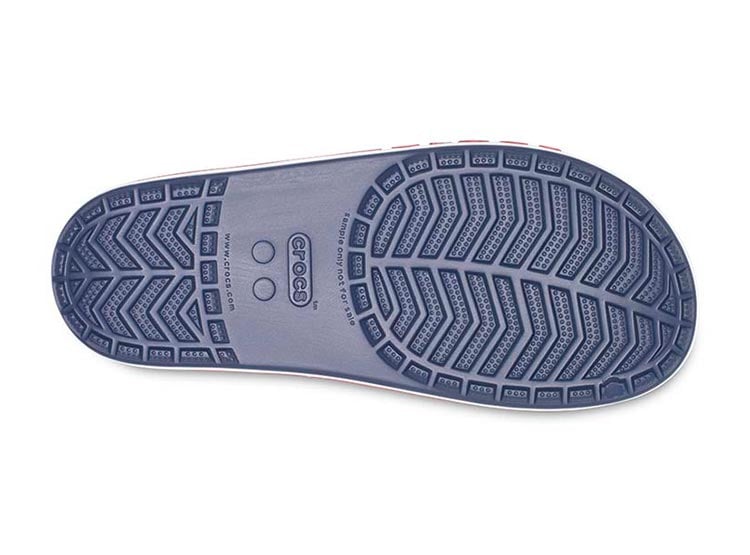 SANDALIAS MUJER CROCS AZUL - 5