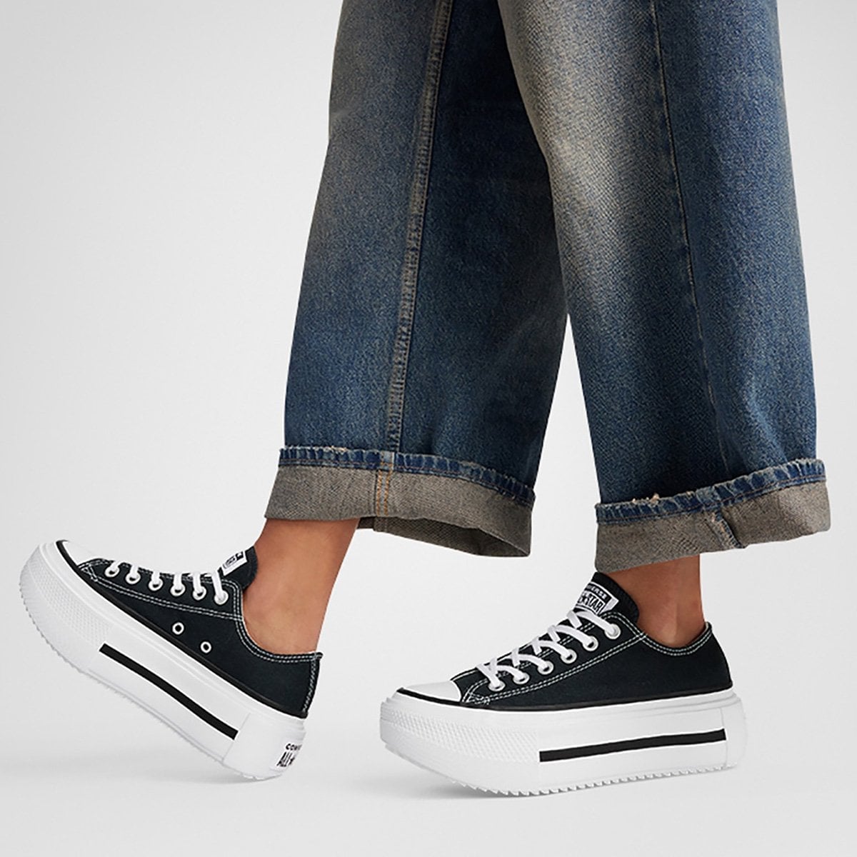 ZAPATILLAS MUJER CONVERSE URBANAS NEGRO A15490C - 9