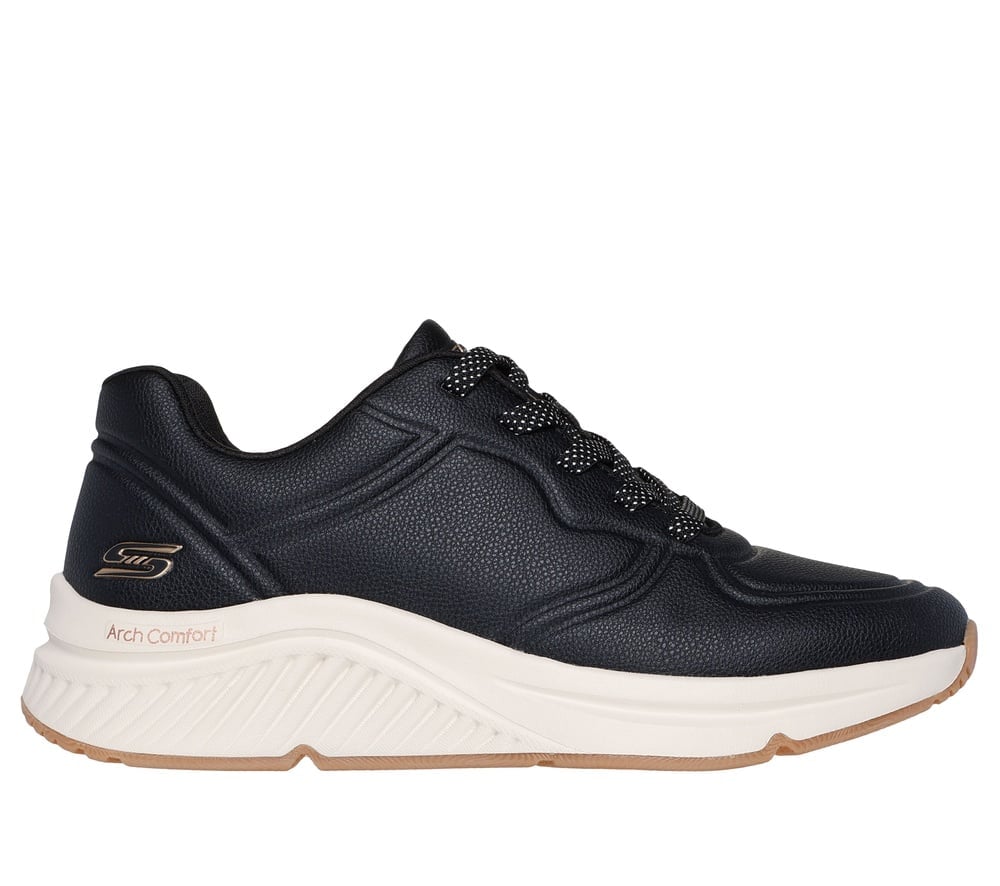 ZAPATILLAS MUJER SKECHERS URBANAS NEGRO BOBS ARCH COMFORT - 2
