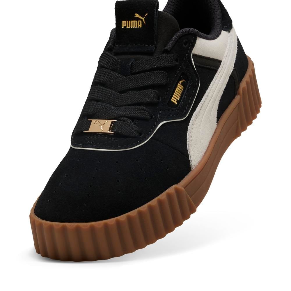 ZAPATILLAS MUJER PUMA URBANAS NEGRO CARINA 3.0 LUXE SD - 4