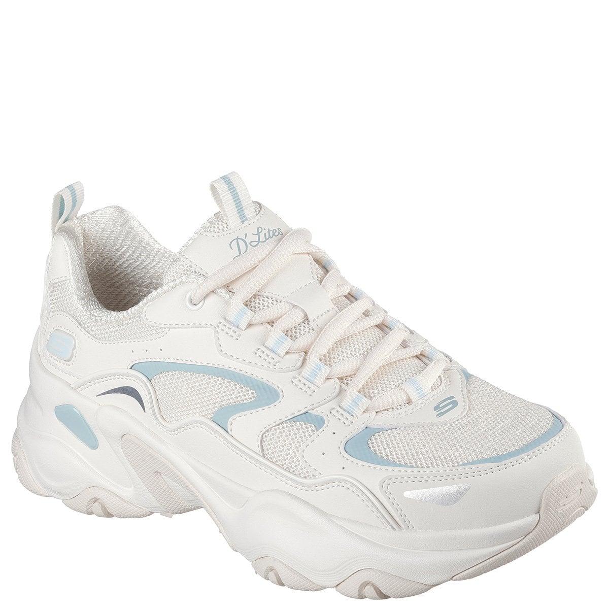 ZAPATILLAS MUJER SKECHERS CREMA DLITES 5.0 - 2