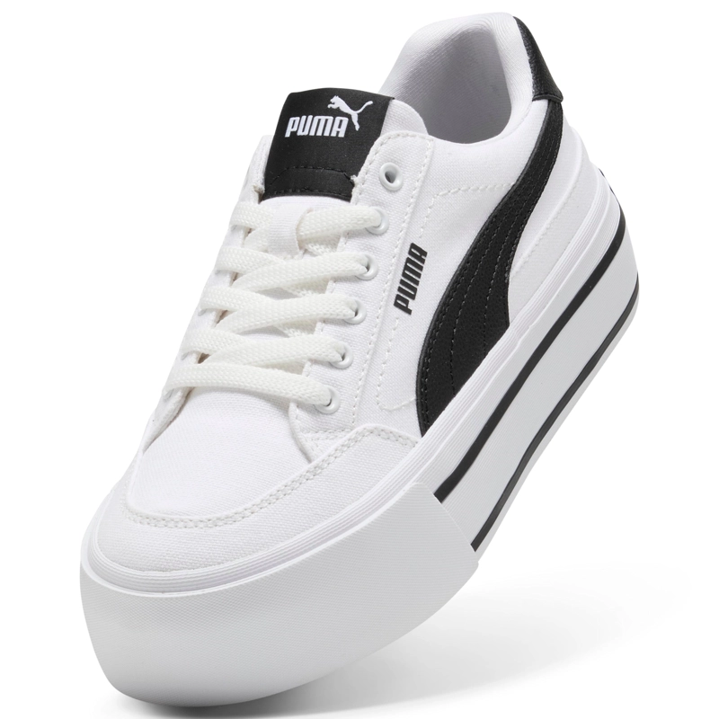 ZAPATILLAS MUJER PUMA URBANAS BLANCO COURT CLASSIC VULC FS PLATFORM WNS - 2