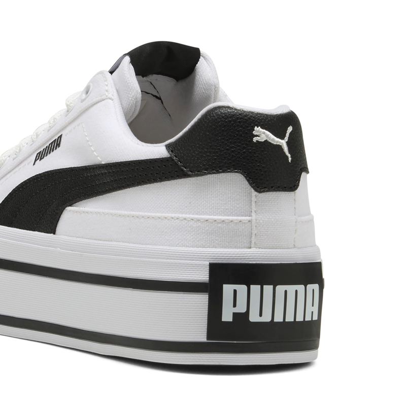 ZAPATILLAS MUJER PUMA URBANAS BLANCO COURT CLASSIC VULC FS PLATFORM WNS - 5