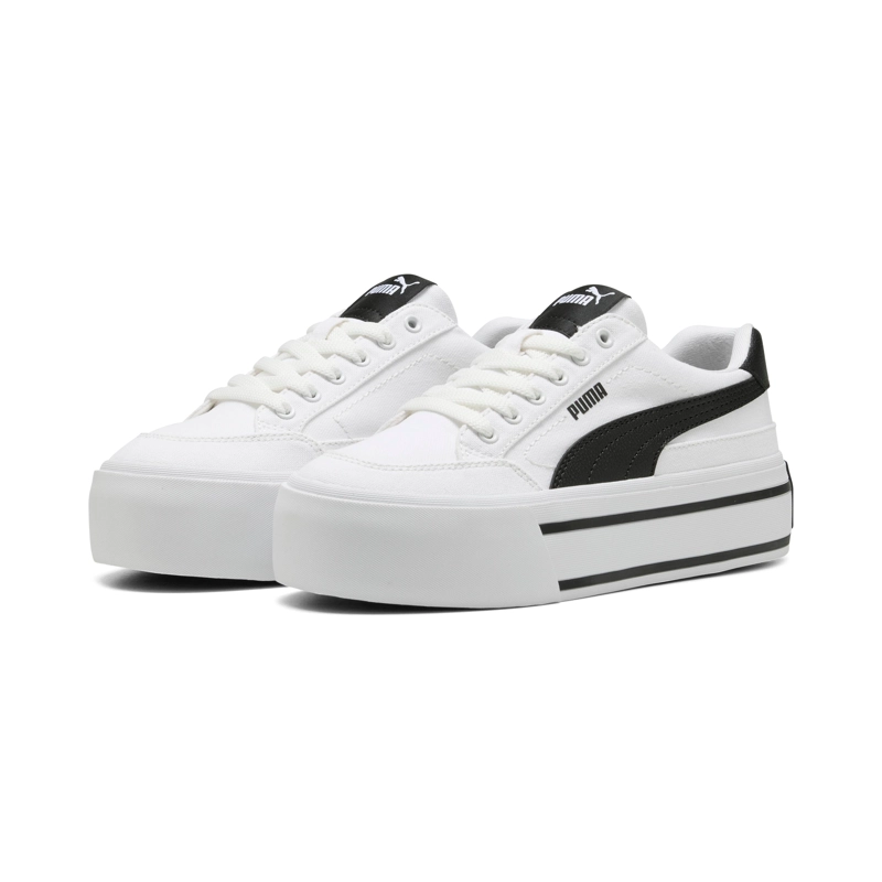 ZAPATILLAS MUJER PUMA URBANAS BLANCO COURT CLASSIC VULC FS PLATFORM WNS - 4