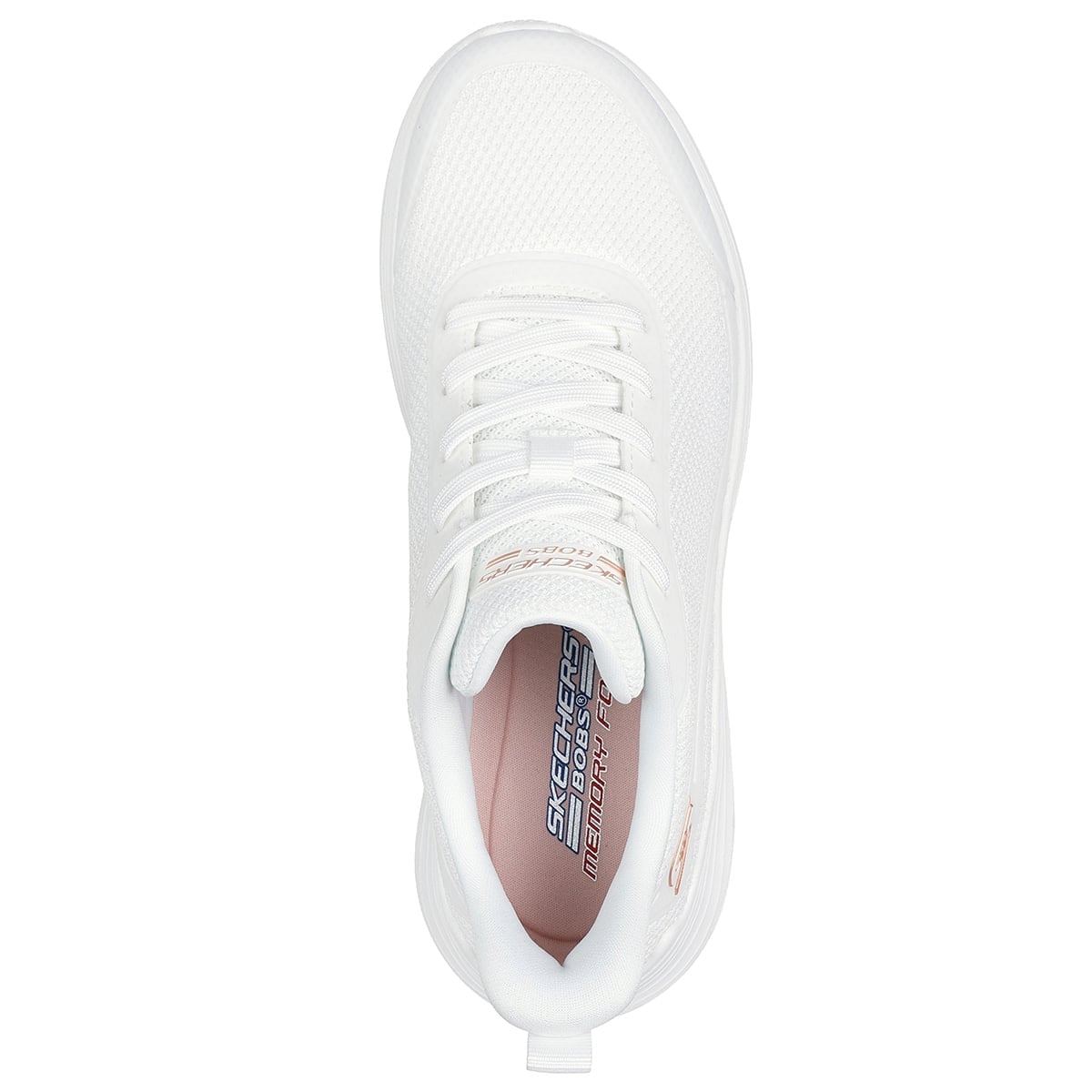 ZAPATILLAS MUJER SKECHERS URBANAS BLANCO BOBS SQUAD WAVES - 4