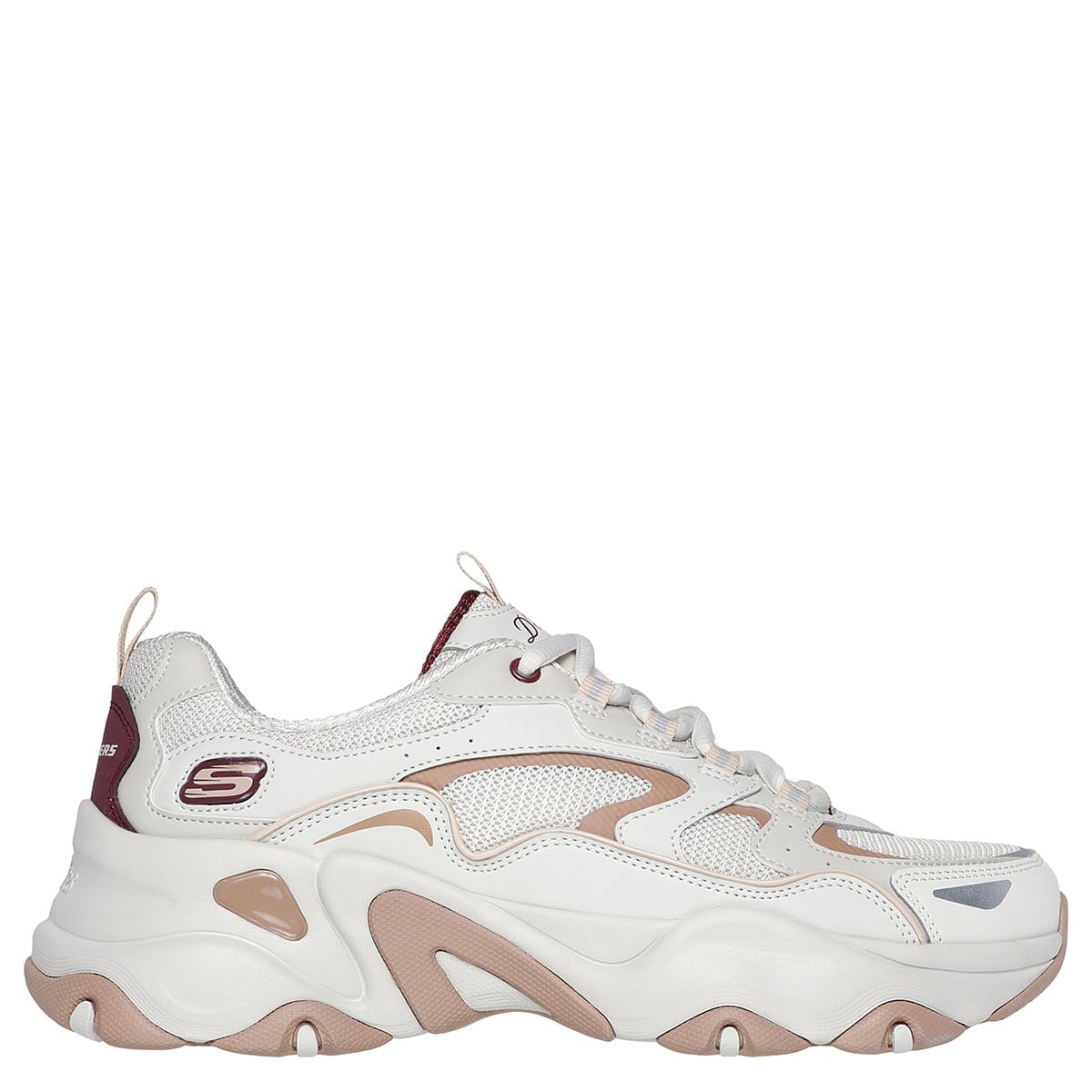 ZAPATILLAS MUJER SKECHERS URBANAS CREMA DLITES 5.0 - 1
